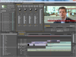 Adobe Premier CS4 editng screen